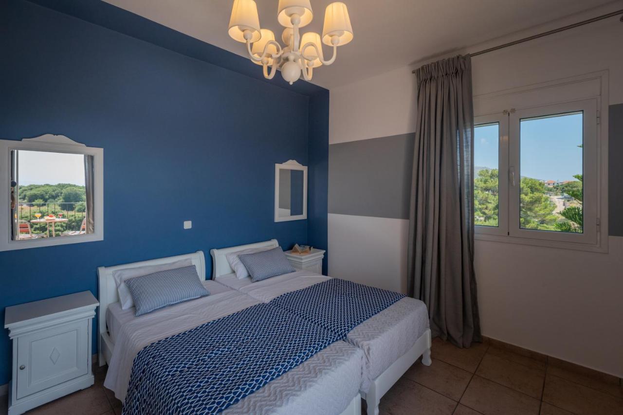 Pelagos Apartments Skala  エクステリア 写真
