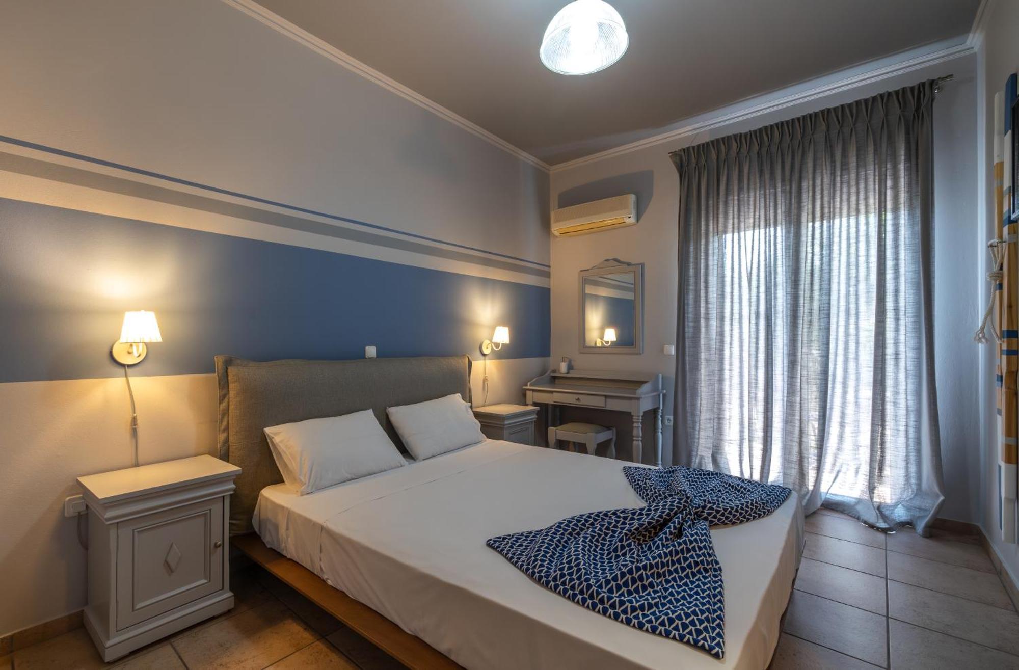 Pelagos Apartments Skala  エクステリア 写真